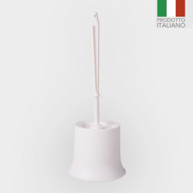 PORTA SCOPINO WC TOILET BASE BIANCO